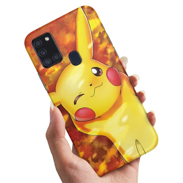 Samsung Galaxy A21s - Deksel/Mobildeksel Pokemon