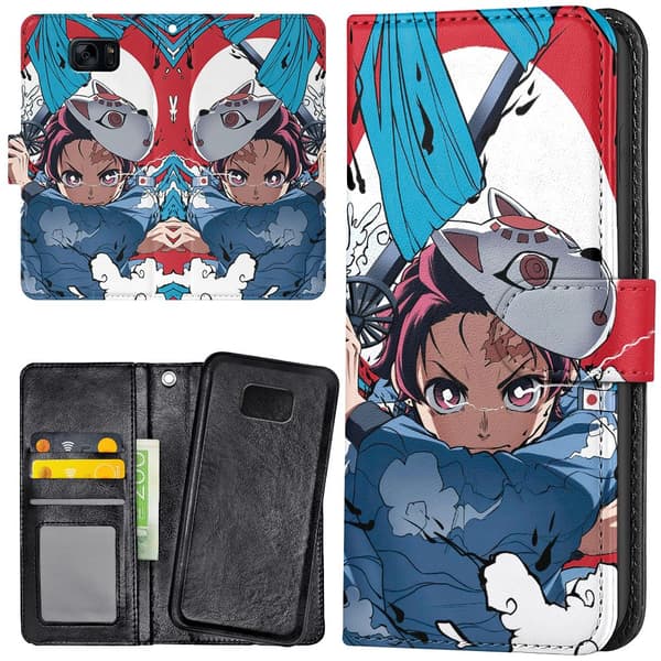 Samsung Galaxy S7 - Mobilcover/Etui Cover Anime