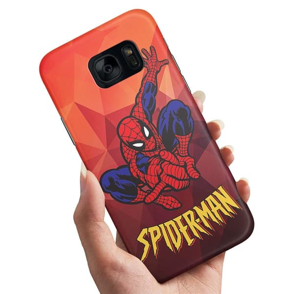 Deksel / Mobildeksel til Samsung Galaxy S7 Edge - Spider-Man