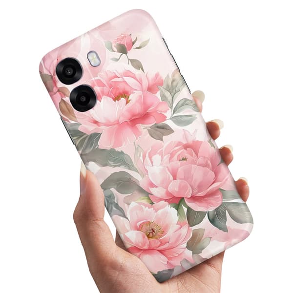 Cover / Mobilcover til Oppo A6x 5G - Flowers
