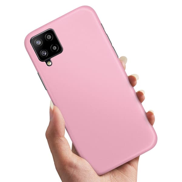 Deksel / Mobildeksel til Samsung Galaxy A12 - Lyserosa