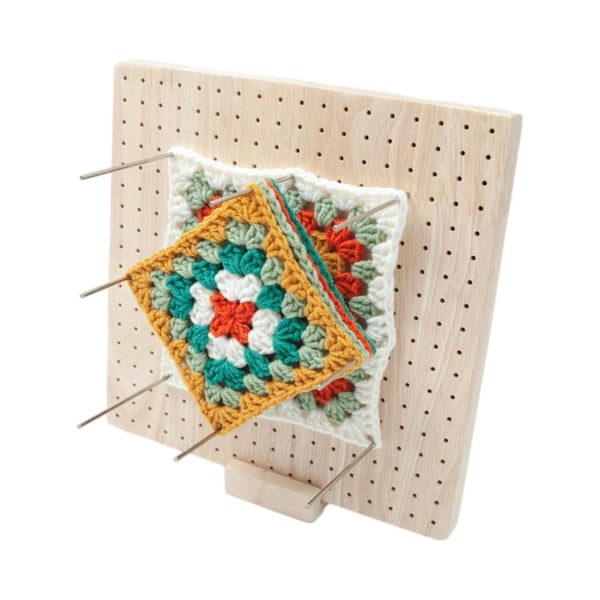 Blockningsbräda / Virkplatta – Blocking board för Virkning