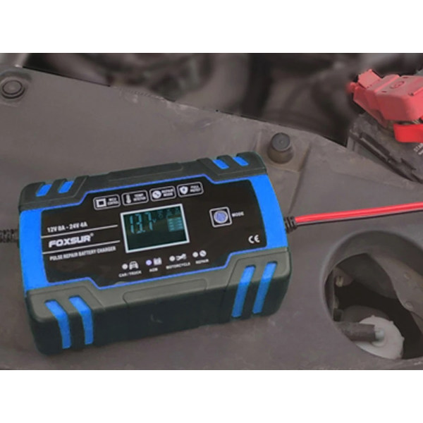 Batteriladdare Bil - 12/24V