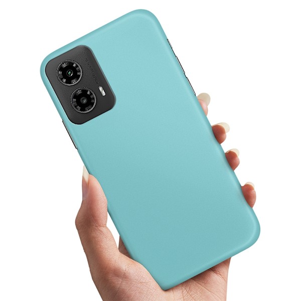 Motorola Moto G55 5G - Kuoret/Suojakuori Turkoosi
