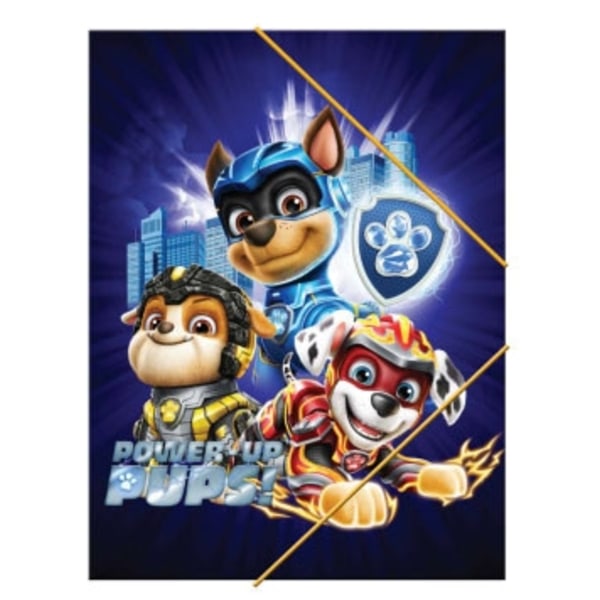 Paw Patrol Power Up A/4 elastisk mapp