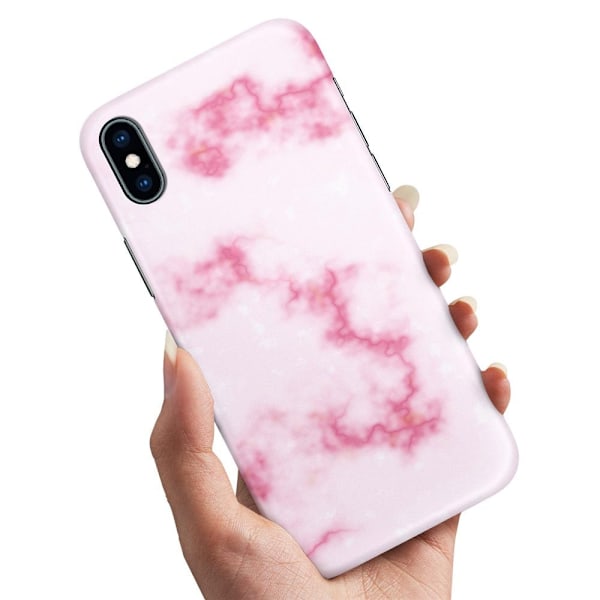 iPhone X/XS - Deksel/Mobildeksel Marmor Multicolor