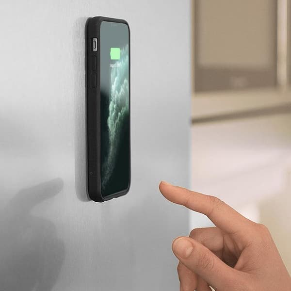 iPhone 12 / Pro - Magnet Skal / Mobilskal - Svart Svart
