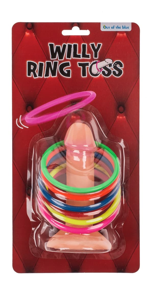 Humoristisk Pik Ringkastespil – Selskabsspil Multicolor