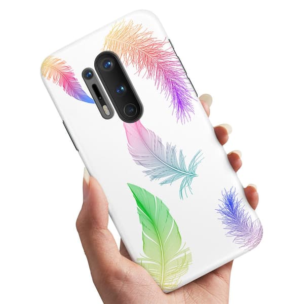 Deksel / Mobildeksel til OnePlus 8 Pro - Fjær