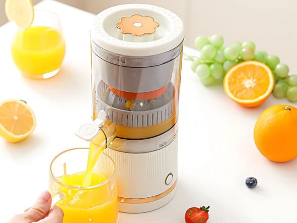 Citruspress elektrisk Vit