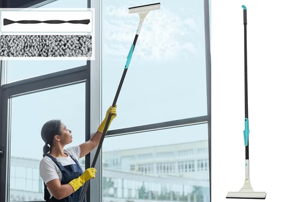 Teleskopisk Borste för Fönsterputs - 68-156 cm