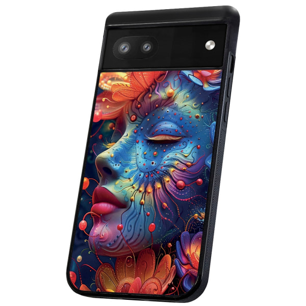 Google Pixel 6 - Deksel/Mobildeksel Psychedelic