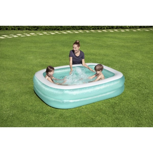 Oppblåsbart basseng / svømmebasseng - 201x150x51cm