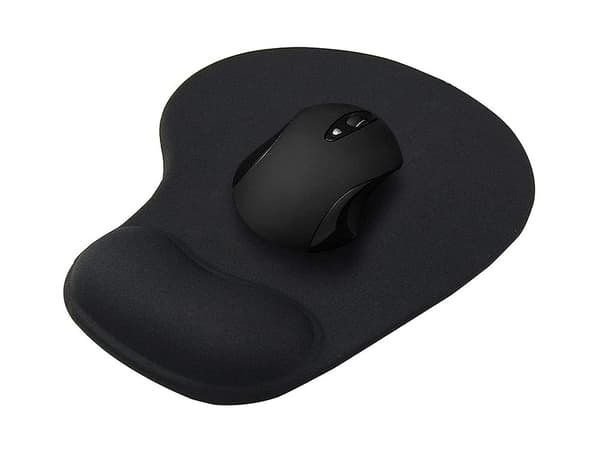 Musematte med Håndleddstøtte - Ergonomisk Musematte
