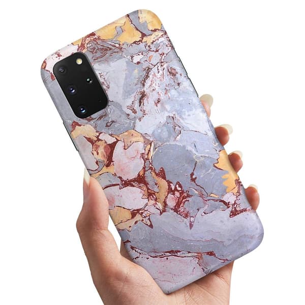 Deksel / Mobildeksel til Samsung Galaxy A41 - Marmor Multicolor