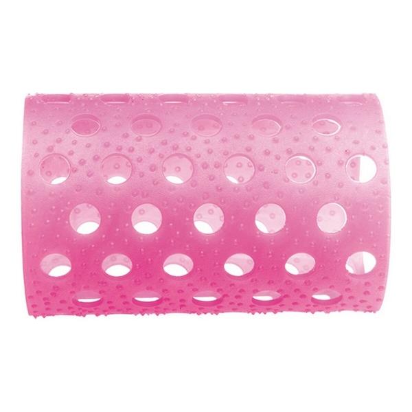 12-Pack Hårrullar / Papiljotter - Rullar för Hår - Välj storlek Pink Nº5 (5,5 x 3,5 cm)