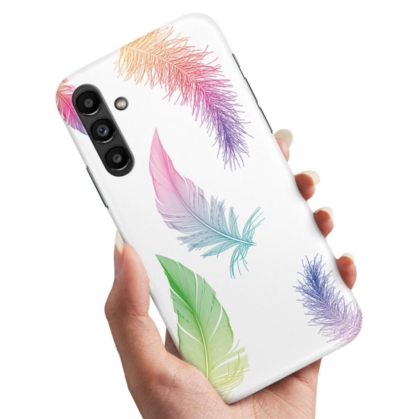 Samsung Galaxy S24 - Skal/Mobilskal Fjädrar