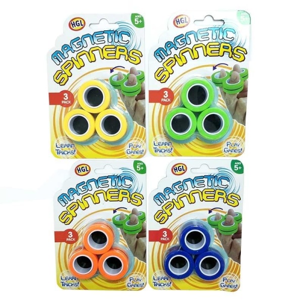 Magnetiske ringer / Fidget Toys - Magnetiske baller - (3-pack) Multicolor  fe94 | Multicolor | 29 | Fyndiq