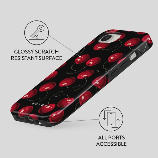 Burga Cherrybomb - iPhone 17e/16e Tough Skal