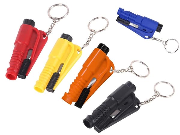 Turvavasara Avaimenperällä – Turvavyöleikkuri & Ikkunanrikkoja 1-Pack