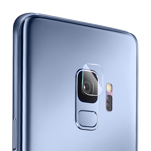 2 kpl Samsung Galaxy S9 - Näytönsuoja Kamera - Karkaistua Lasia Transparent