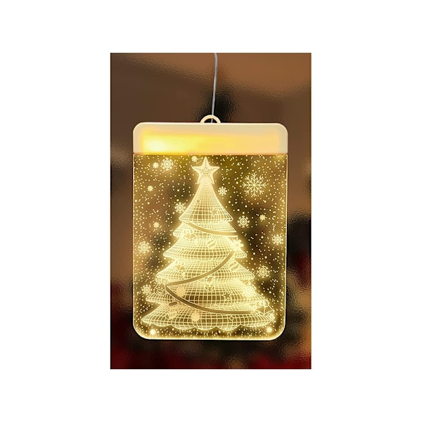 Jul LED-lampa Fönster