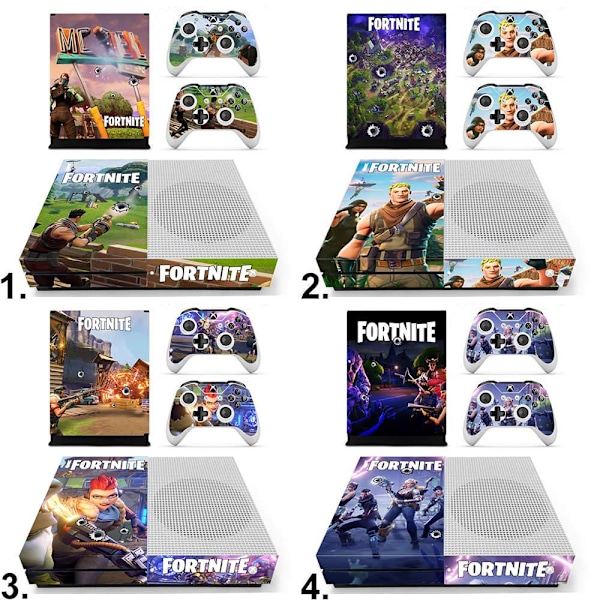 Xbox One S Skins Dekal Fortnite Flera Motiv 4 5902 4 57