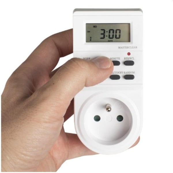 Strömbrytare med Timer - Automatiskt på/av stängning
