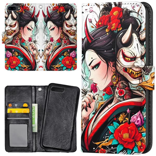 iPhone 7/8 Plus - Mobilcover/Etui Cover Anime