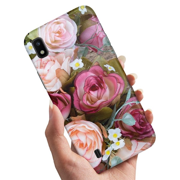 Samsung Galaxy A10 - Skal/Mobilskal Blommor