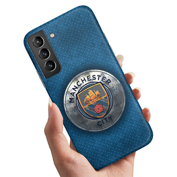 Samsung Galaxy S21 Plus - Cover/Mobilcover Manchester City