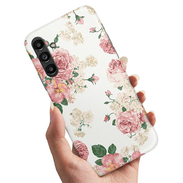 Samsung Galaxy A34 - Skal/Mobilskal Retro Blommor