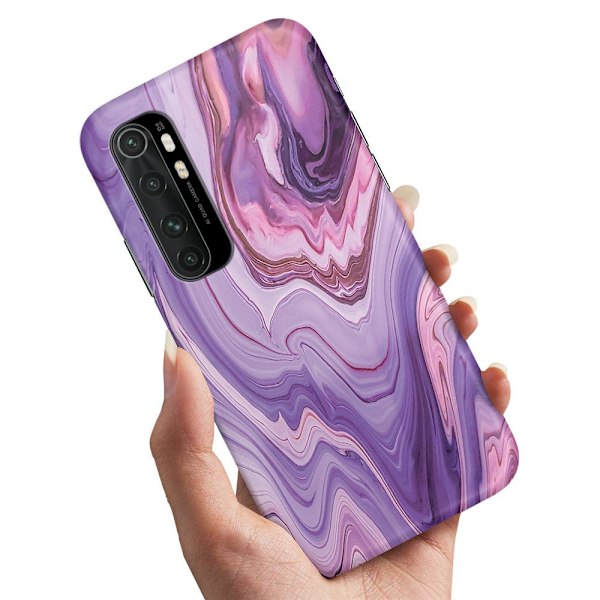 Deksel / Mobildeksel til Xiaomi Mi Note 10 Lite - Marmor Multicolor