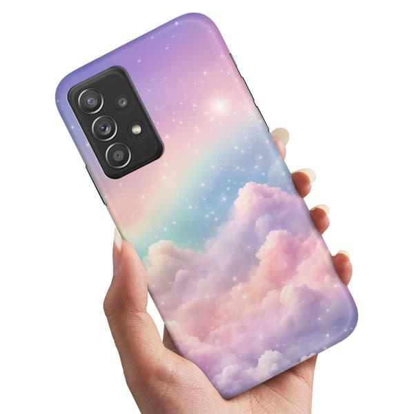 Deksel / Mobildeksel til Samsung Galaxy A53 5G - Rainbow Clouds