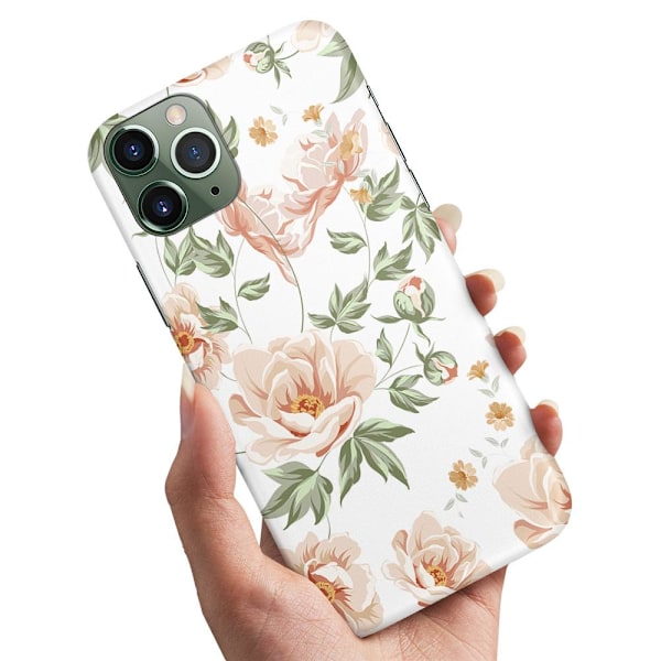 iPhone 12 Pro Max - Skal/Mobilskal Blommönster