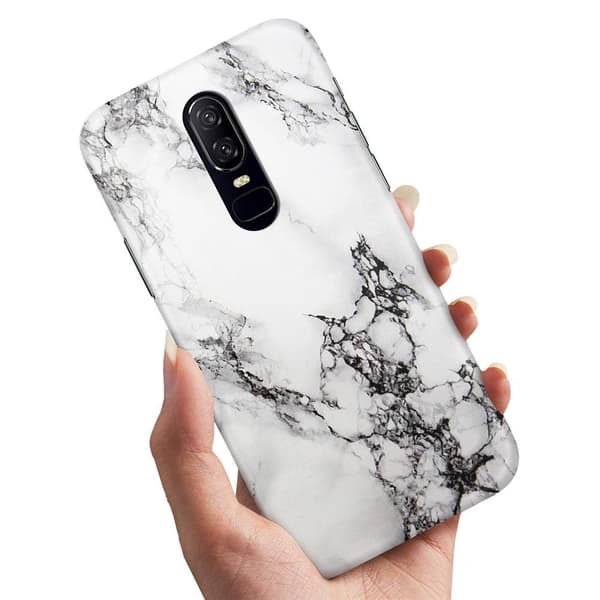 Skal / Mobilskal till OnePlus 8 - Marmor multifärg