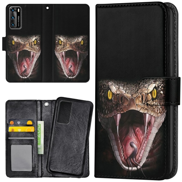 Huawei P40 - Mobilcover/Etui Cover Snake