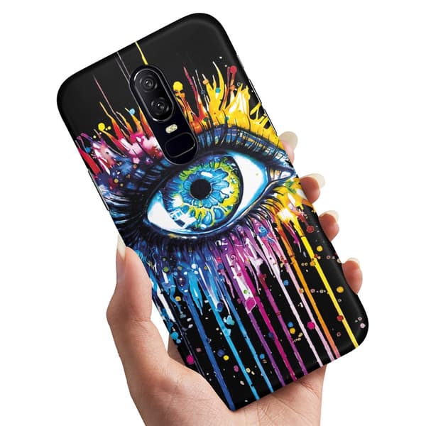 Deksel / Mobildeksel til OnePlus 7 Pro - Rennende Øye