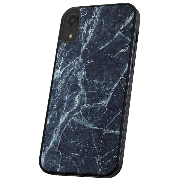 iPhone X/XS - Cover/Mobilcover Marmor Multicolor