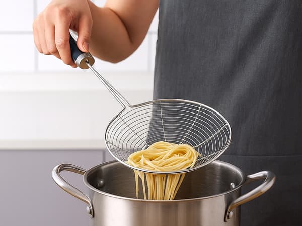 Slev hålslev för fritering
