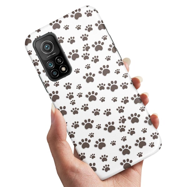 Xiaomi Mi 10T/10T Pro - Skal/Mobilskal Paw Pattern