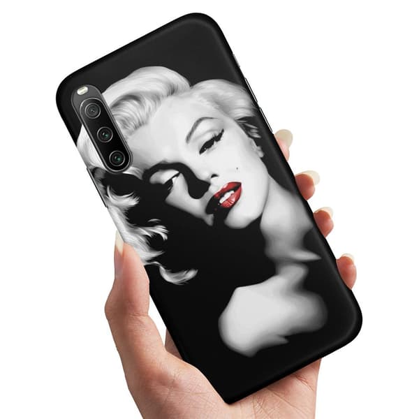 Deksel / Mobildeksel til Sony Xperia 10 IV - Marilyn Monroe