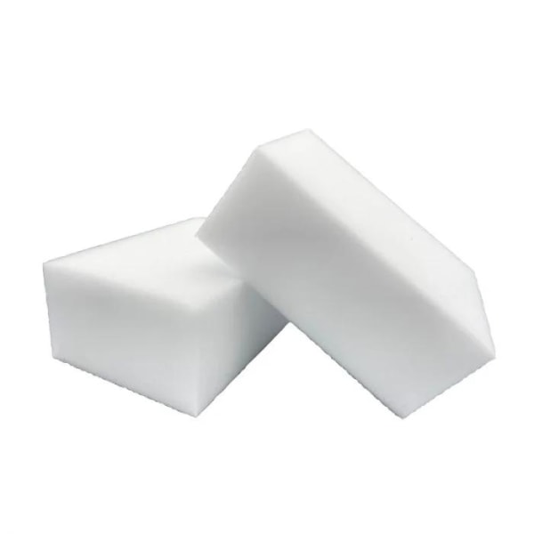 10-Pack - Mirakelsvamp / Melaminsvamp - Fläckborttagare White Medium