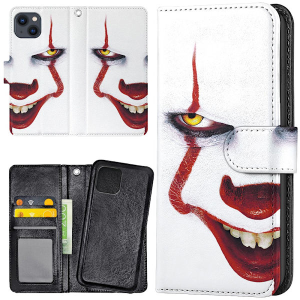 iPhone 15 - Lommebok Deksel IT Pennywise