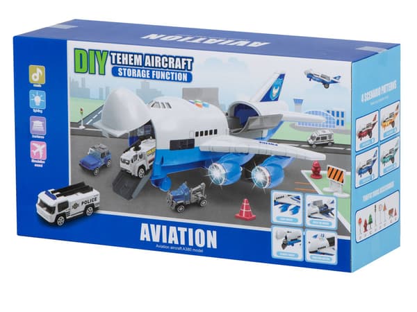 Transportflygplan Leksak - Polis