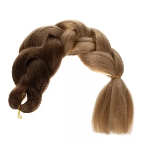 Jumbo Braid / Løshår Hårfletning - 60 cm Ljusbrun