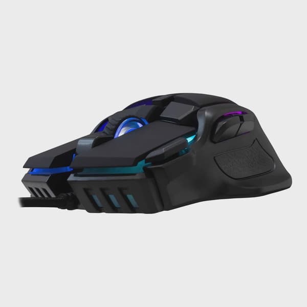 Baracuda PIRANHA Gaming Mus 7D 7.200dpi Svart