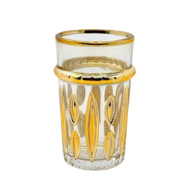 Teglas / Kaffeglas - 12 st Gold