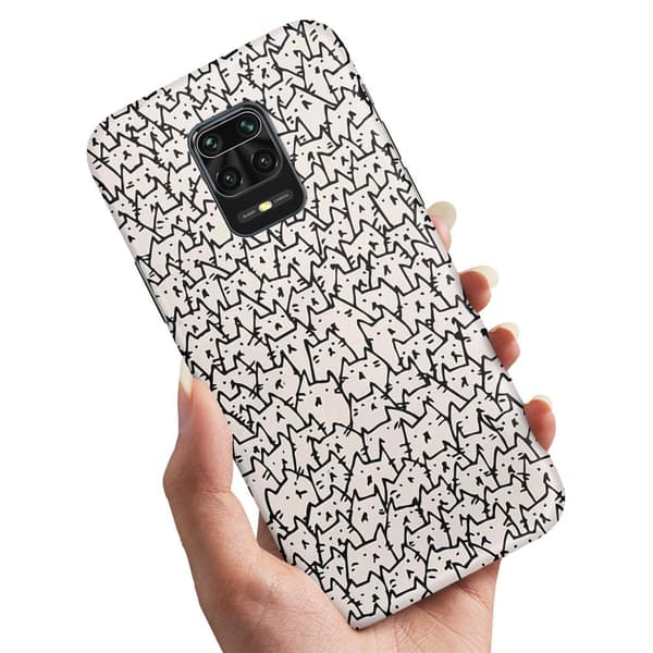 Deksel / Mobildeksel til Xiaomi Redmi Note 9 Pro - Kattgruppe
