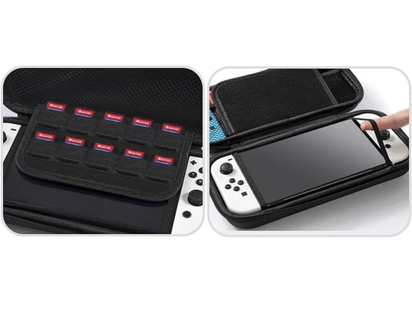 Fodral för Förvaring – Case kompatibel med Nintendo Switch och OLED